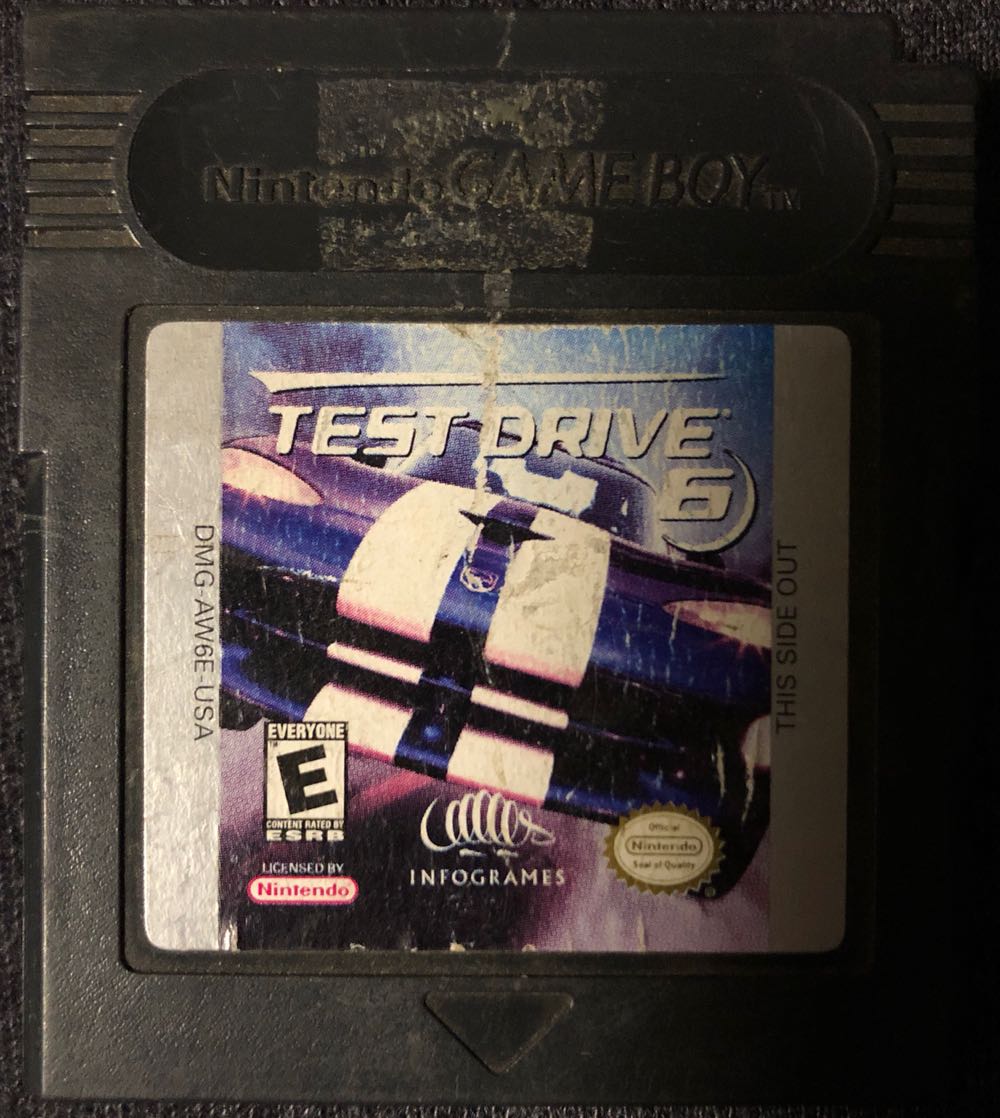 Test Drive 6 - Nintendo Game Boy Color (Infogrames) video game collectible [Barcode 3554540403045] - Main Image 3