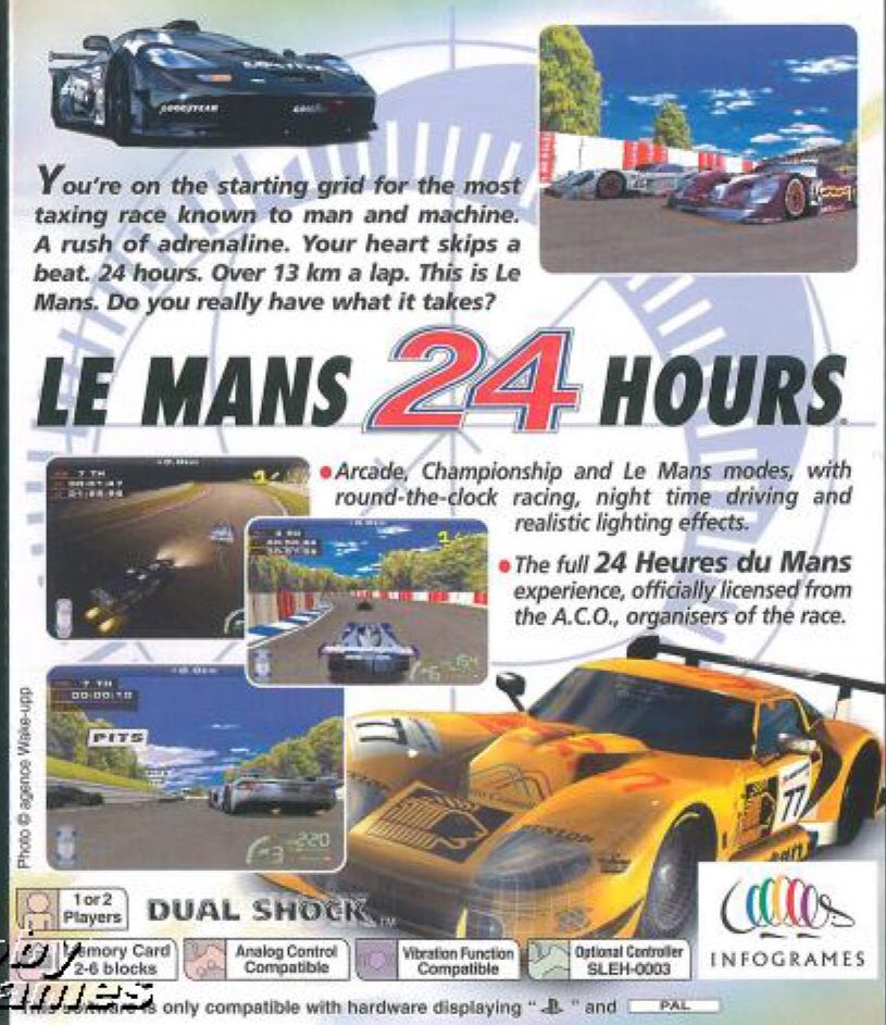 TEST DRIVE LE MANS - Sega Dreamcast video game collectible - Main Image 2