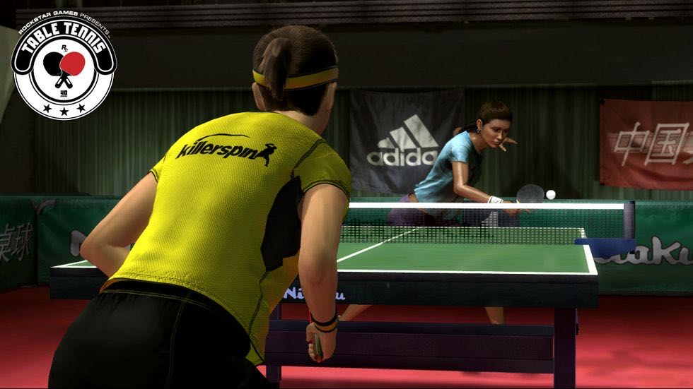 Rockstar Games Presents Table Tennis - Microsoft Xbox 360 (Rockstar Games - 1-2) video game collectible [Barcode 5026555245777] - Main Image 4