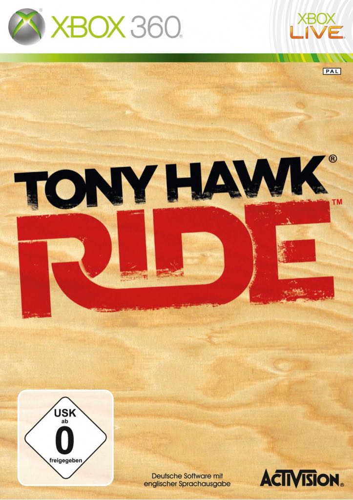 Tony Hawk: Ride - Microsoft Xbox 360 video game collectible - Main Image 1