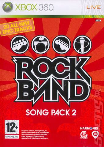 Rockband: Song Pack 2 - Microsoft Xbox 360 video game collectible - Main Image 1