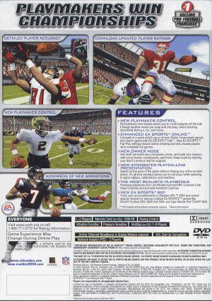 Madden Nfl 2004 - Sony PlayStation 2 (PS2) video game collectible - Main Image 2
