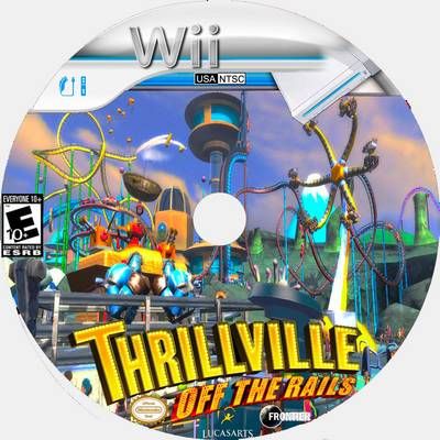 Thrillville: Off the Rails - Nintendo Wii (LucasArts - 4) video game collectible [Barcode 023272406639] - Main Image 2