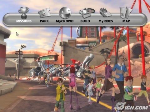 Thrillville: Off the Rails - Nintendo Wii (LucasArts - 4) video game collectible [Barcode 023272406639] - Main Image 4