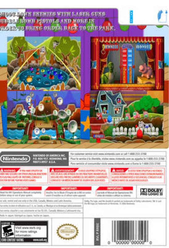 Arcade Shooting Gallery - Nintendo Wii (Zoo Publishing Inc. - 2) video game collectible [Barcode 802068102494] - Main Image 2