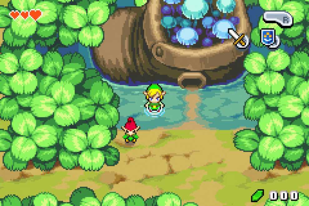 The Legend Of Zelda: The Minish Cap - Nintendo Game Boy Advance (GBA) (Nintendo - 1) video game collectible - Main Image 2