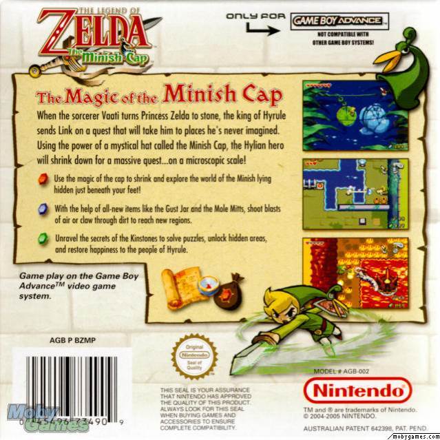 The Legend Of Zelda: The Minish Cap - Nintendo Wii video game collectible - Main Image 2