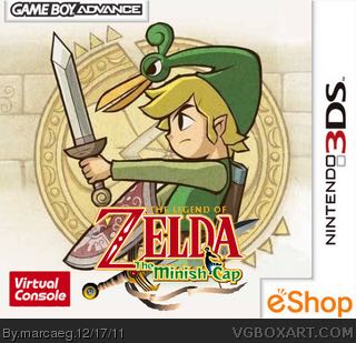 The Legend Of Zelda: The Minish Cap - Nintendo 3DS Virtual Console (Nintendo/capcom) video game collectible - Main Image 1