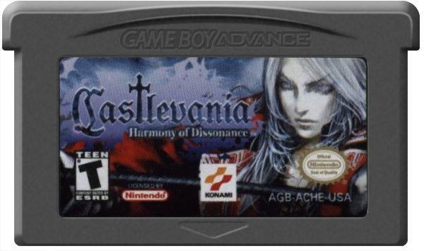 Castlevania: Harmony of Dissonance (Cart Only) - Nintendo Game Boy Advance (GBA) (Konami - 1) video game collectible [Barcode 083717500216] - Main Image 3