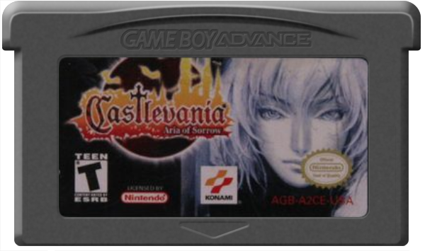 Castlevania: Aria Of Sorrow (Cart Only) - Nintendo Game Boy Advance (GBA) (Konami - 1) video game collectible [Barcode 083717500322] - Main Image 3