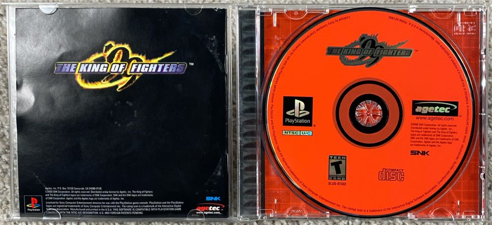 King of Fighters 99 - Sony PlayStation (Agetec - 2) video game collectible [Barcode 093992087708] - Main Image 3