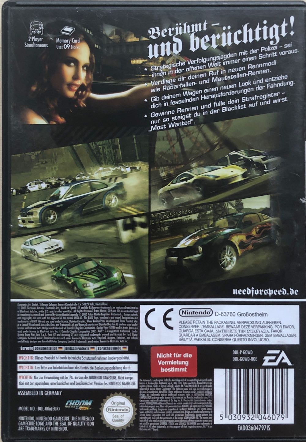 4pk Drink Stakes Party Pack Cuisinart - Nintendo GameCube (Electronic Arts/EA Games - 2) video game collectible [Barcode 5030932046079] - Main Image 2