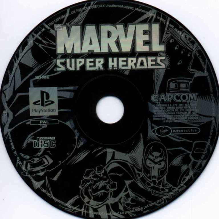 Marvel super heroes - Sony PlayStation (Capcom - 1) video game collectible [Barcode 5028587081118] - Main Image 3