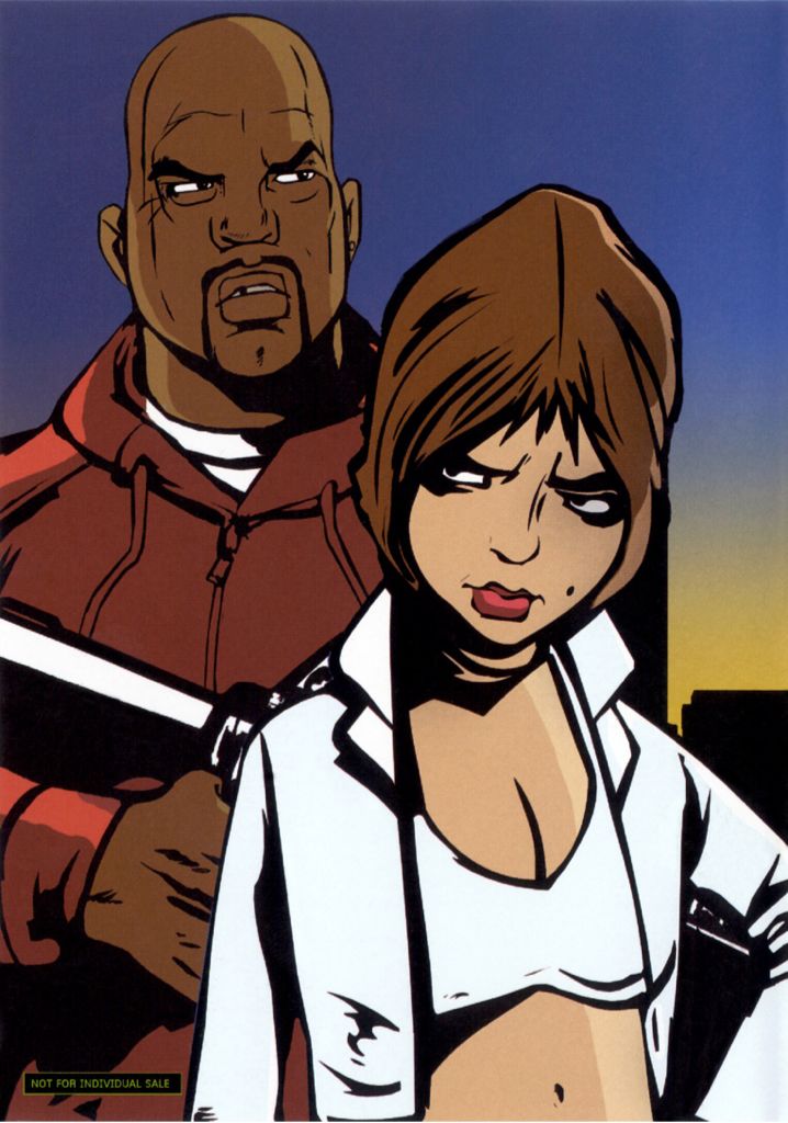 Grand Theft Auto - Double Pack - Microsoft Xbox (Take Two Interactive - 1) video game collectible [Barcode 710425293870] - Main Image 2