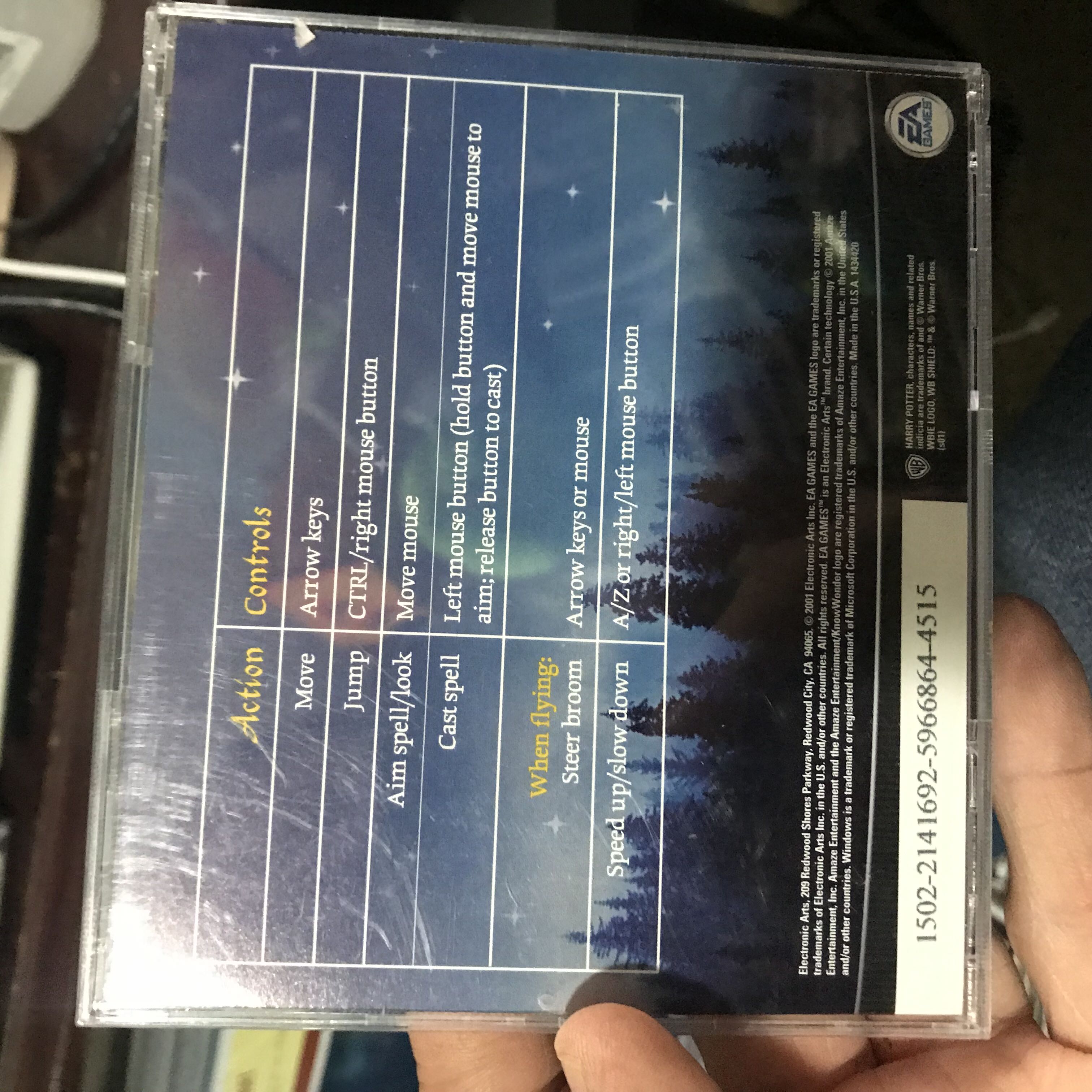 Harry Potter and The Sorcerers Stone - Nintendo GameCube video game collectible - Main Image 2