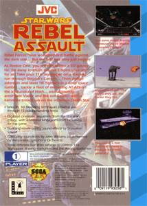 Star Wars Rebel Assault - Sega Mega CD (LucasArts - 1) video game collectible [Barcode 009119930581] - Main Image 2
