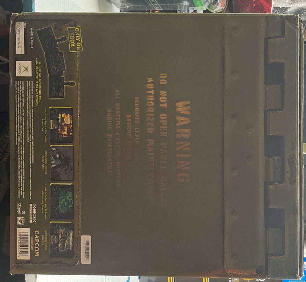 Steel Battalion - Microsoft Xbox video game collectible [Barcode 013388290024] - Main Image 4