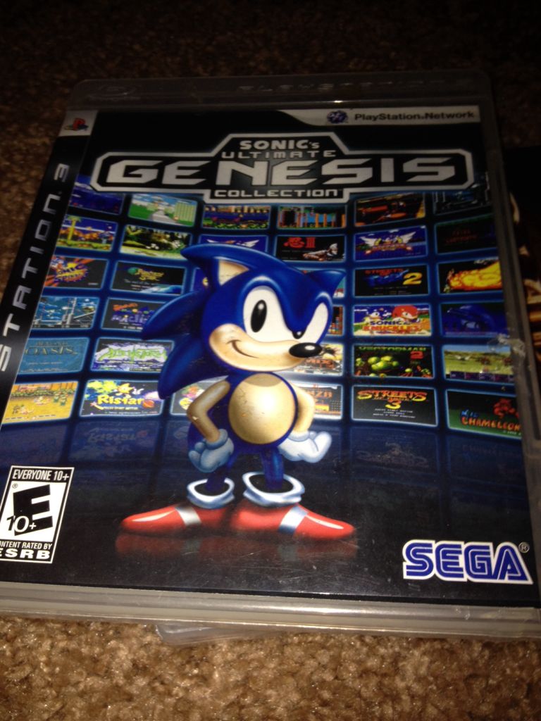 Sonics Ultimate Geis CollectionUS Version~3 - Sony PlayStation 3 (PS3) (Sega) video game collectible - Main Image 1