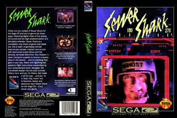 Z Sewer Shark - Sega CD (Sony Computer Entertainment - 1) video game collectible [Barcode 0090451601031] - Main Image 2