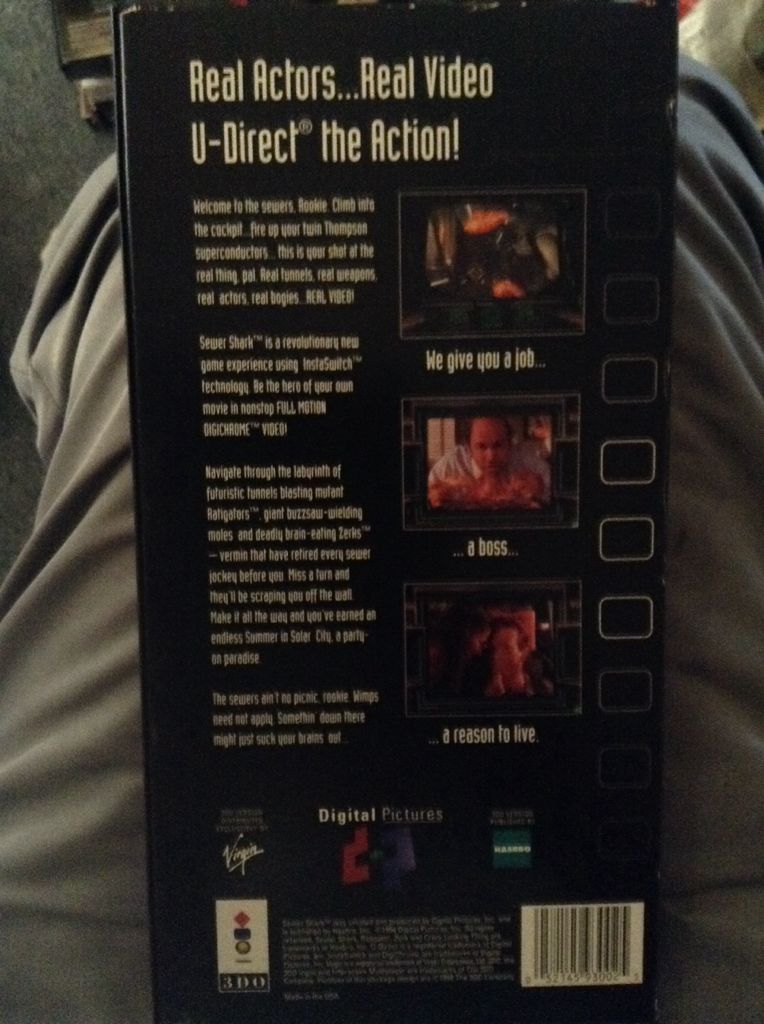 Sewer Shark - 3DO video game collectible - Main Image 2