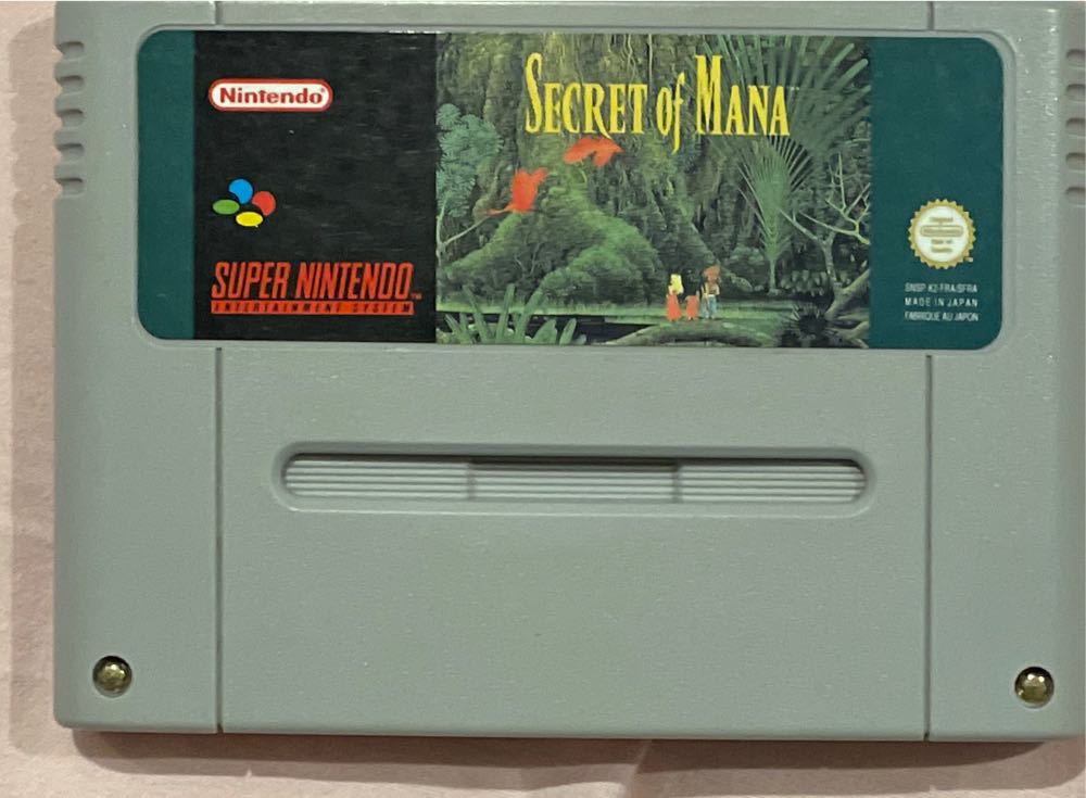 Secret of Mana - Nintendo Super Nintendo Entertainment System (SNES) (Nintendo - 3) video game collectible [Barcode 045496330194] - Main Image 3
