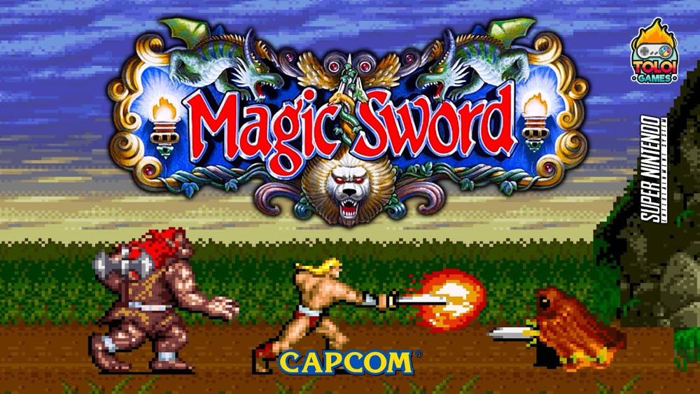 Magic Sword - Nintendo Super Nintendo Entertainment System (SNES) (Capcom - 1) video game collectible [Barcode 013388130047] - Main Image 4