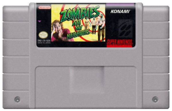 Zombies Ate My Neighbors - Nintendo Super NES Classic video game collectible - Main Image 2