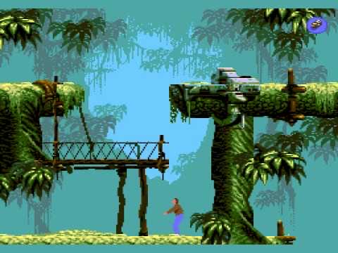 Flashback: The Quest for Identity - Sega Genesis (Mega Drive) (U.S. Gold - 1) video game collectible [Barcode 743175790986] - Main Image 4