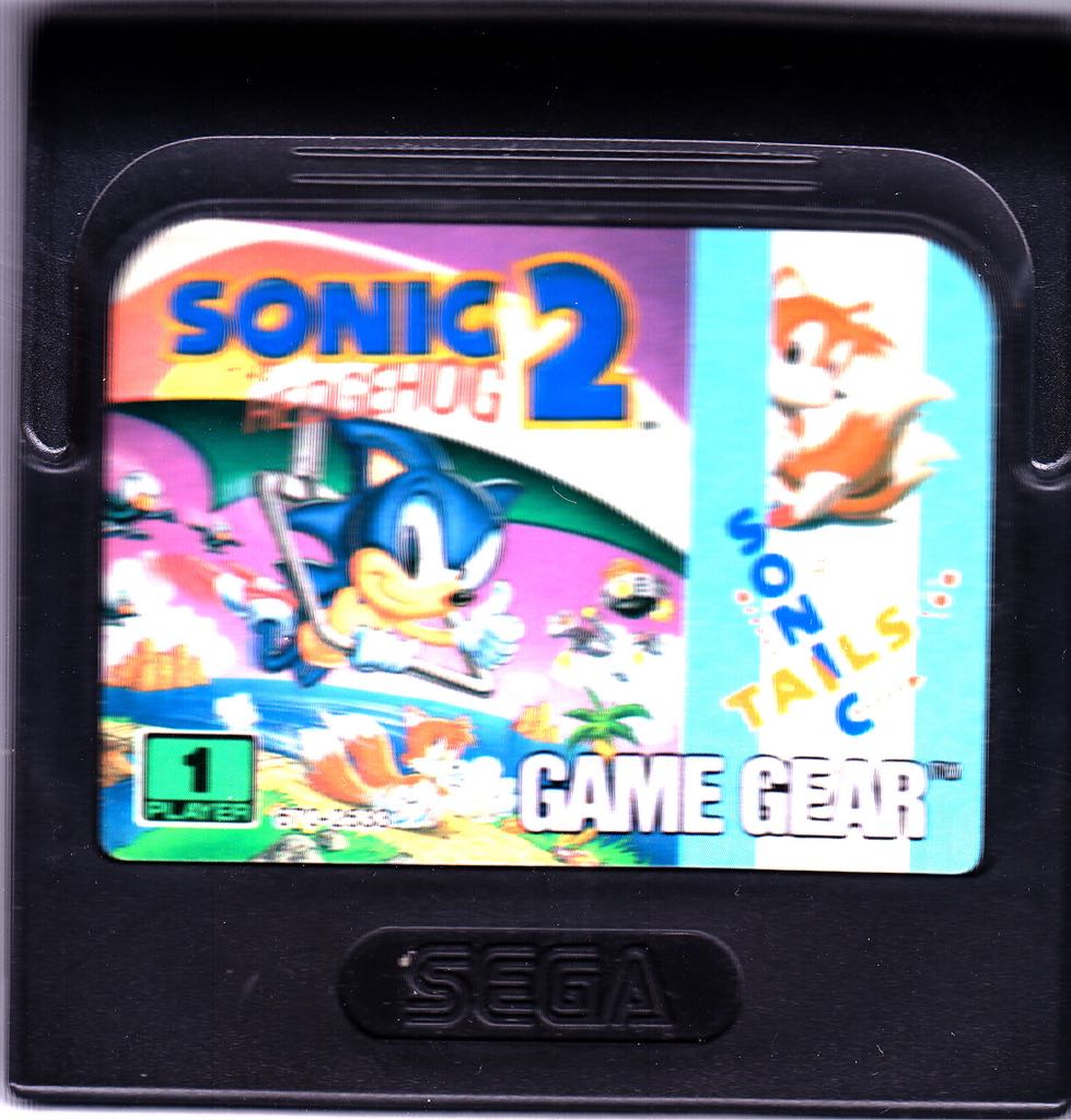 Sonic The Hedgehog 2 - Sega Game Gear video game collectible - Main Image 1