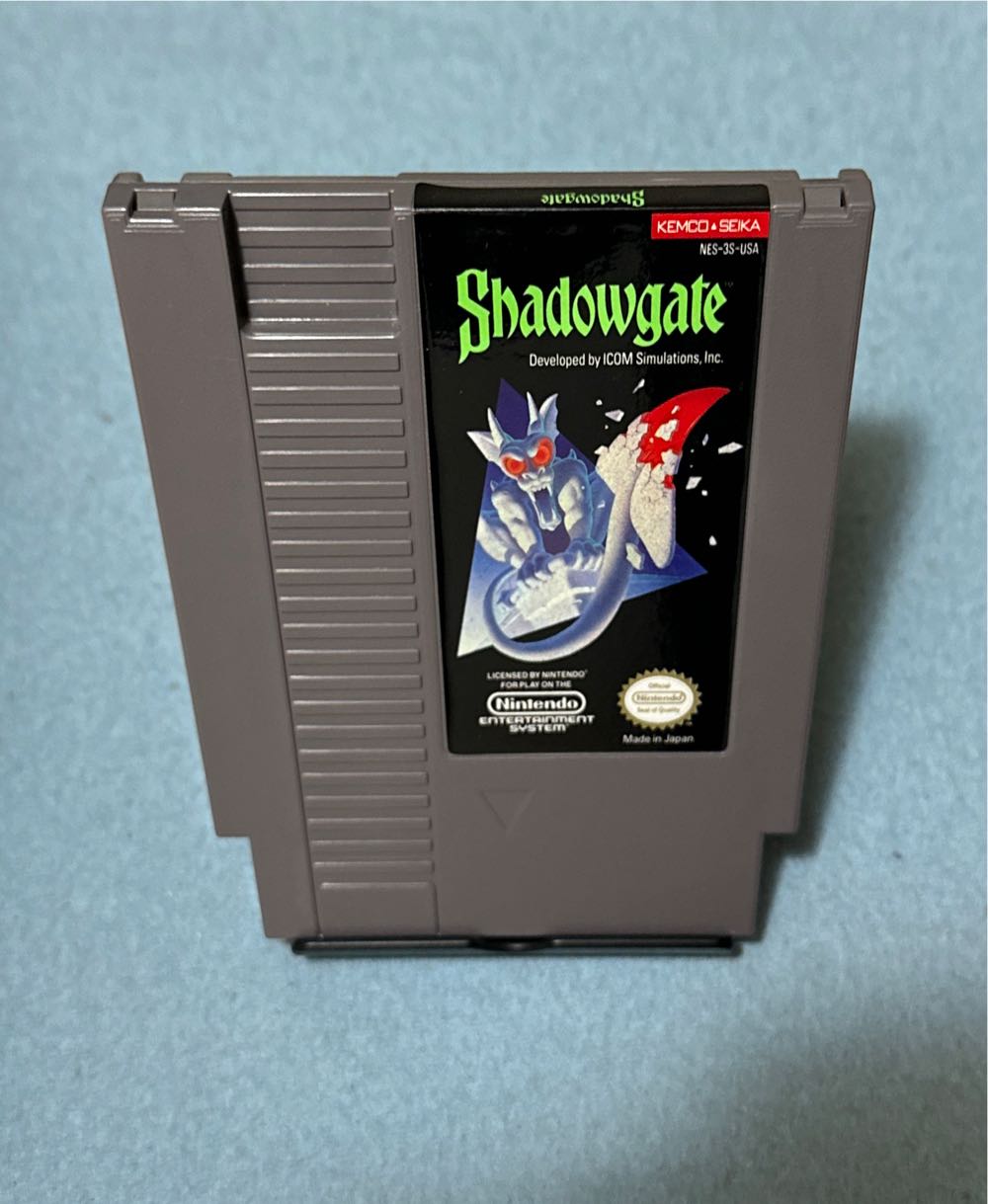 Shadowgate - Nintendo Entertainment System (NES) video game collectible - Main Image 3