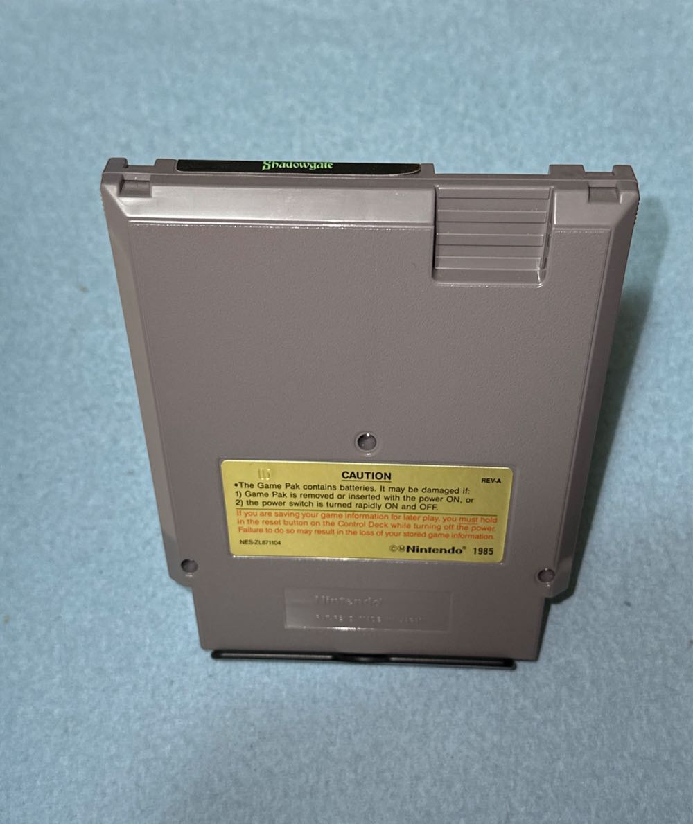 Shadowgate - Nintendo Entertainment System (NES) video game collectible - Main Image 4
