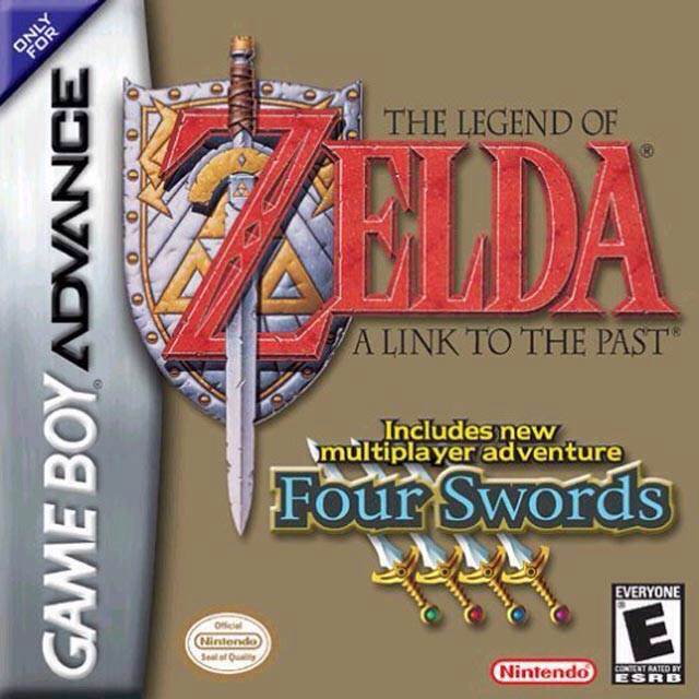 The Legend of Zelda: A Link to the Past - Nintendo Game Boy Advance (GBA) (Ninetndo - 1-4) video game collectible - Main Image 1