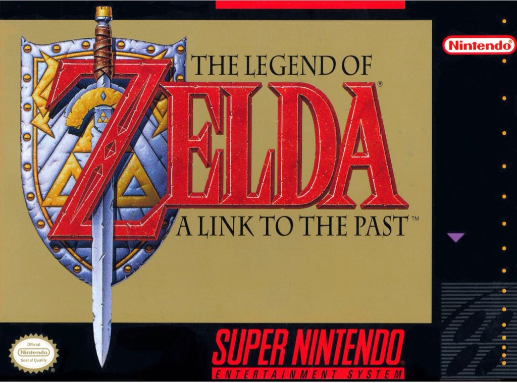 The Legend of Zelda: A Link to the Past - Nintendo Super Nintendo Entertainment System (SNES) (Nintendo - 1) video game collectible - Main Image 1