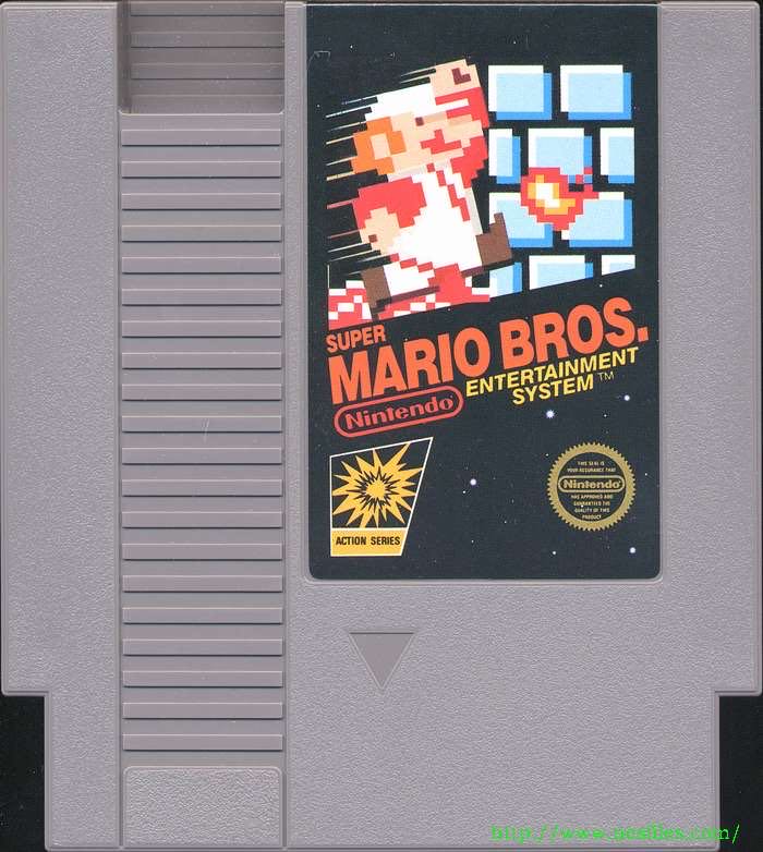 Super Mario Bros. 1 - Nintendo Entertainment System (NES) (Nintendo - 2) video game collectible - Main Image 3