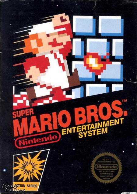 Super Mario Bros. - Nintendo Entertainment System (NES) (1) video game collectible - Main Image 1