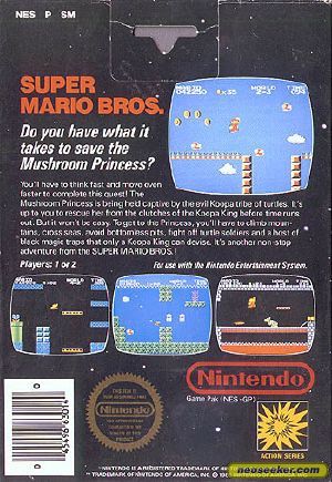 Super Mario Bros. - Nintendo Wii U Virtual Console (Nintendo - 2) video game collectible - Main Image 2