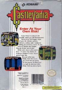 Castlevania - Nintendo Entertainment System (NES) (Konami - 1) video game collectible - Main Image 2