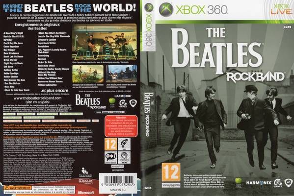 The Beatles: Rock Band (Sealed) - Microsoft Xbox 360 (Electronic Arts/EA Games - 4) video game collectible [Barcode 5030930075255] - Main Image 2