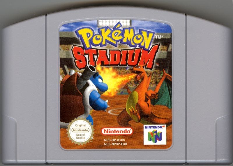 Pokemon Stadium - Nintendo 64 (N64) (Nintendo - 1-2) video game collectible [Barcode 7896273605836] - Main Image 3