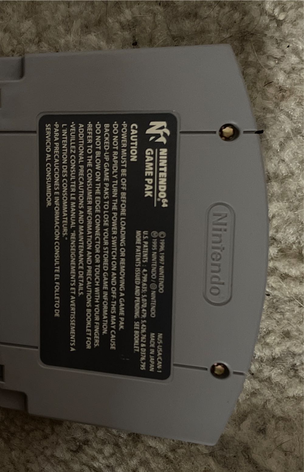Pokémon N64 - Stadium - Nintendo 64 (N64) (Nintendo) video game collectible - Main Image 2