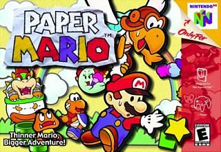 Paper Mario - Nintendo 64 (N64) (Nintendo - 1) video game collectible [Barcode 045496870782] - Main Image 1