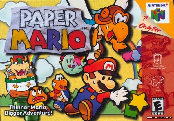 Paper Mario - Nintendo 64 (N64) video game collectible - Main Image 1