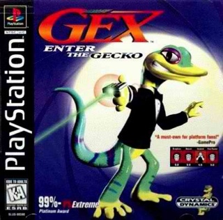 Gex: Enter The Gecko - Sony PlayStation (Crystal Dynamics - 1) video game collectible - Main Image 1