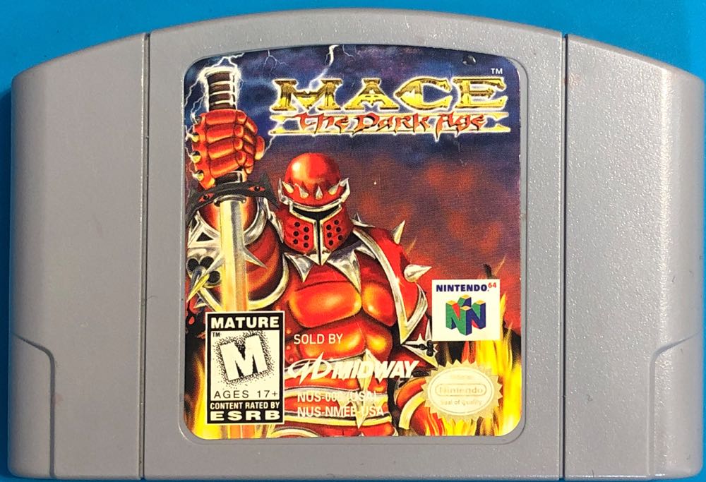 Mace: The Dark Age - Nintendo 64 (N64) (Midway - 1-2) video game collectible - Main Image 2