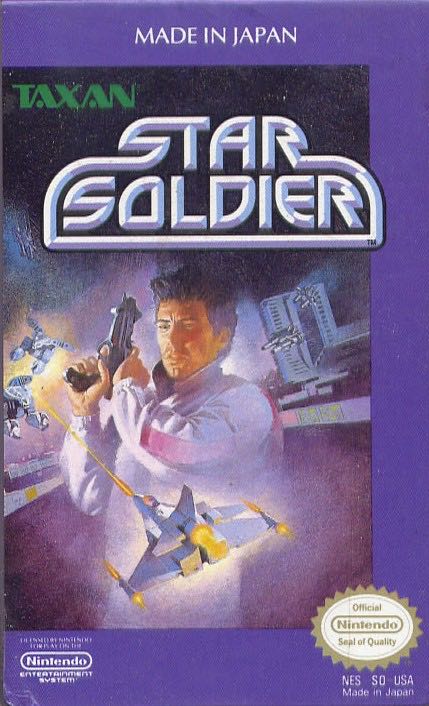 Star Soldier - Nintendo Entertainment System (NES) (Hudson Soft) video game collectible - Main Image 1
