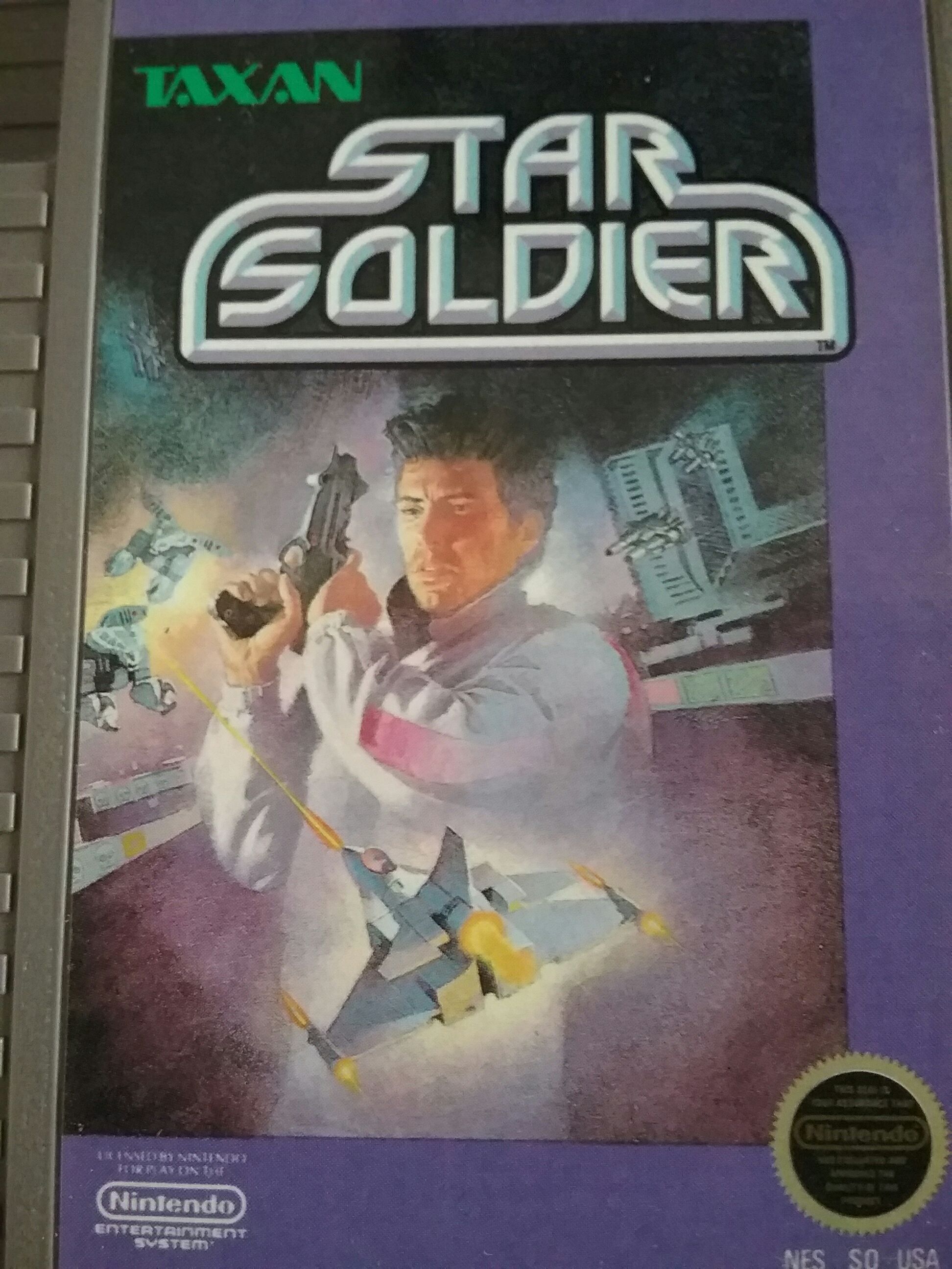 Star Soldier - Nintendo Entertainment System (NES) video game collectible - Main Image 1