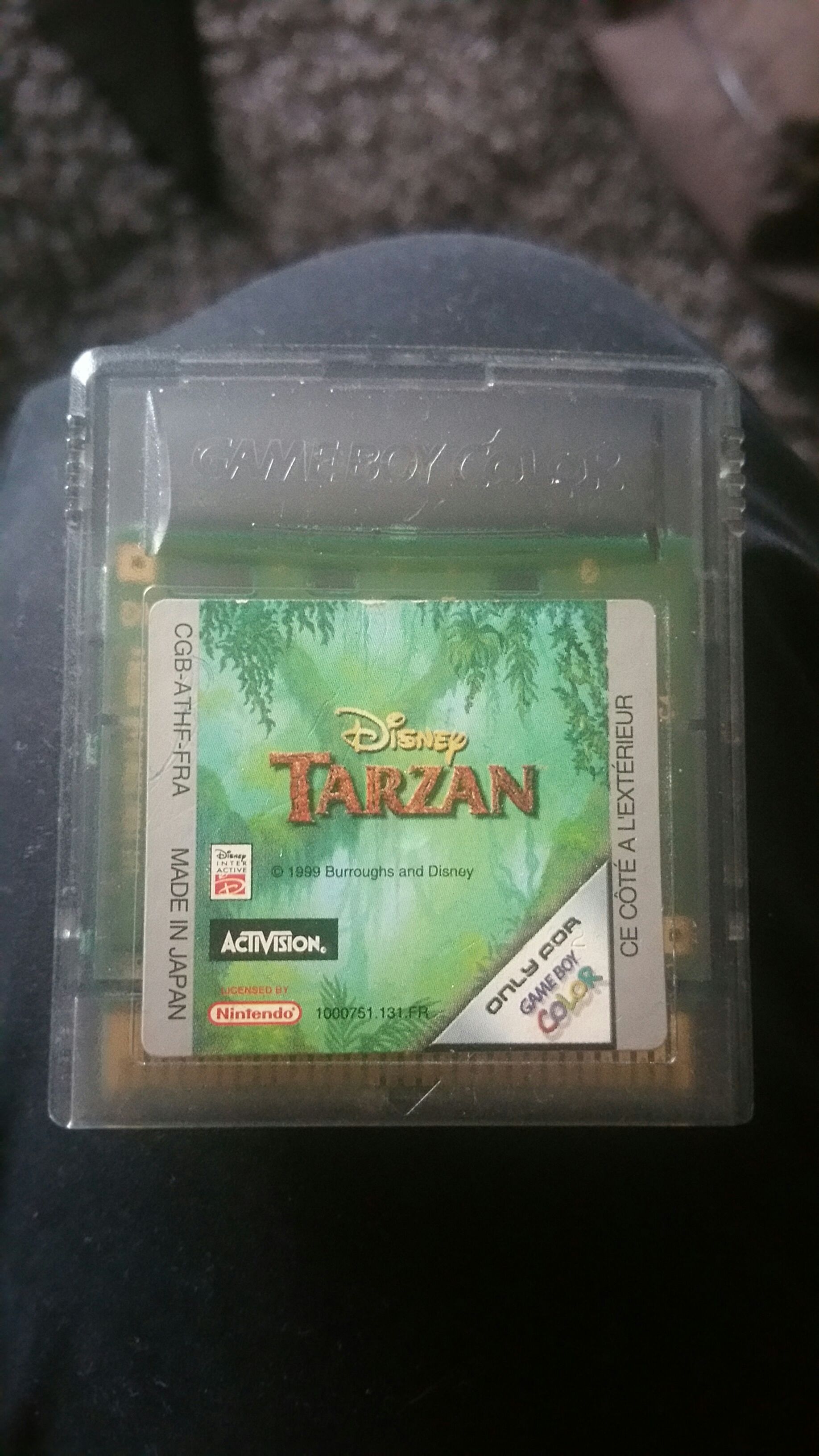 Tarzan - Nintendo Game Boy Color video game collectible - Main Image 1