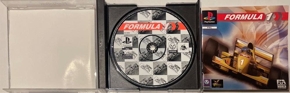 Formula One - Sony PlayStation (Psygnosis - 1) video game collectible [Barcode 711719626923] - Main Image 3