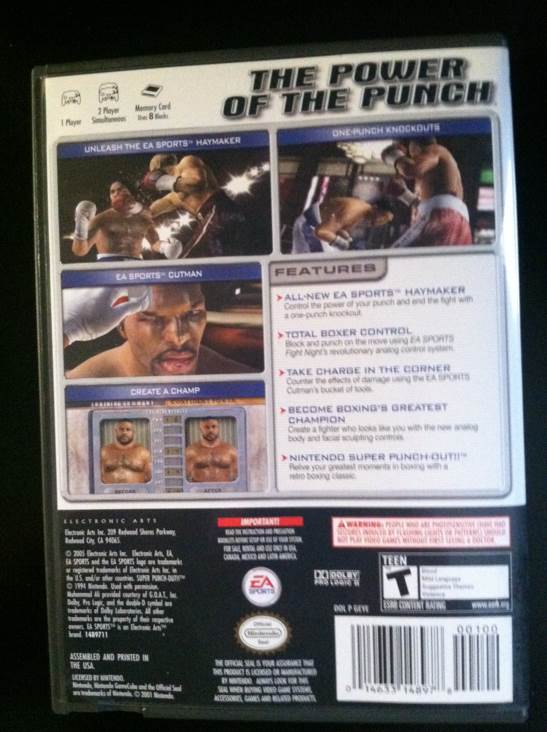 Fight Night Round 2 - Nintendo GameCube (Ea Sports - 2) video game collectible [Barcode 014633148978] - Main Image 2
