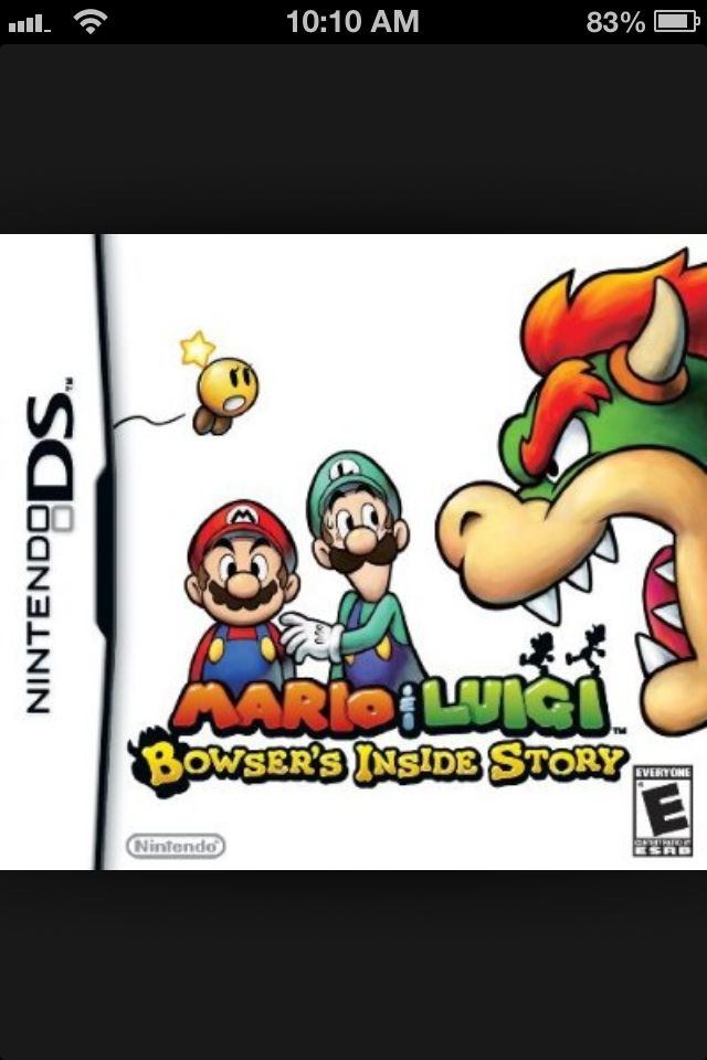 Mario and Luigi Browers Inside Story - Nintendo 3DS video game collectible - Main Image 1